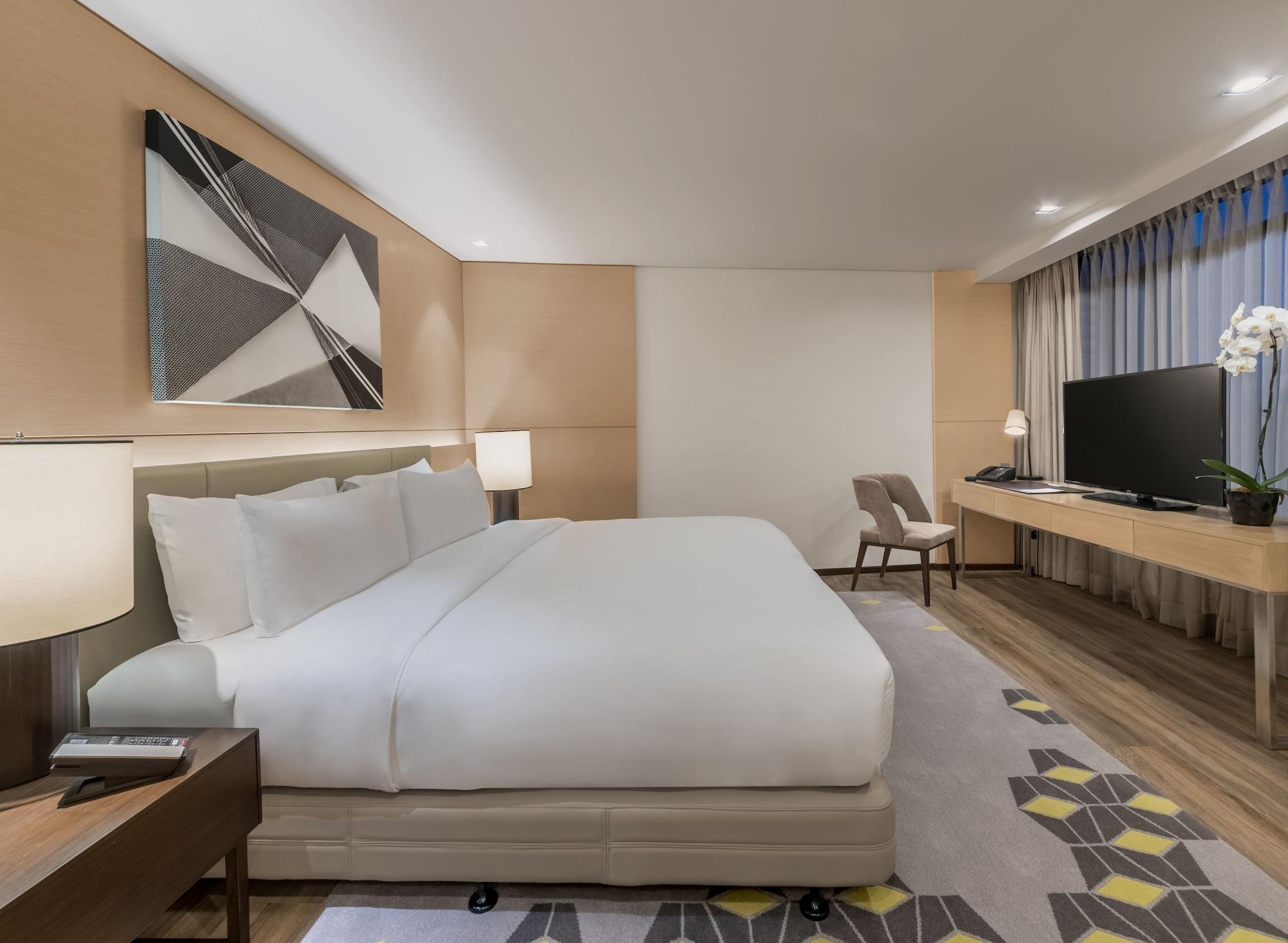 Seda Vertis North Quezon City Buitenkant foto A bedroom at the hotel