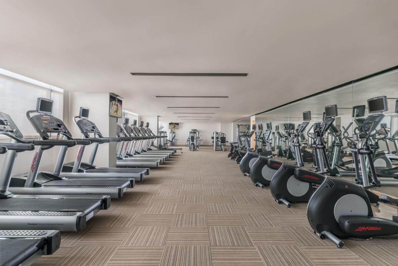 Seda Vertis North Quezon City Buitenkant foto The gym at the hotel
