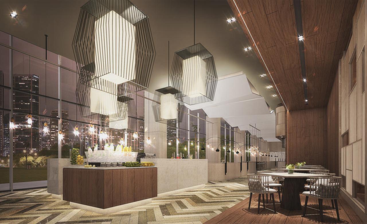 Seda Vertis North Quezon City Buitenkant foto The interior of the restaurant